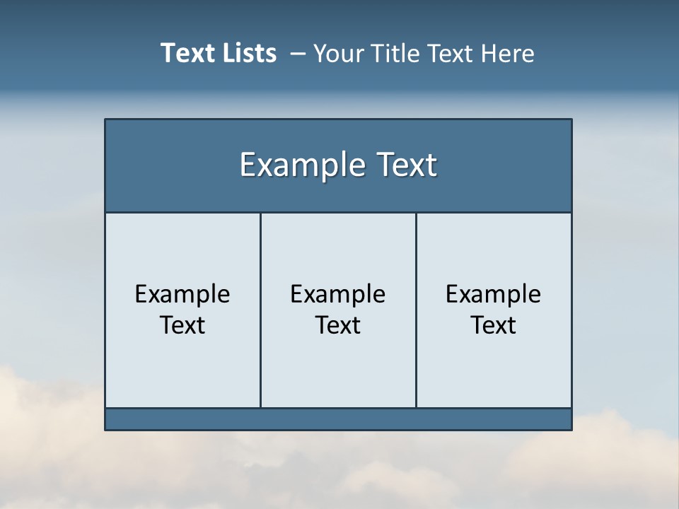 Landscape Lenticular Light PowerPoint Template