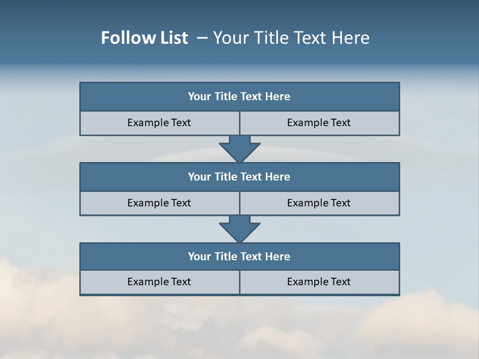 Landscape Lenticular Light PowerPoint Template
