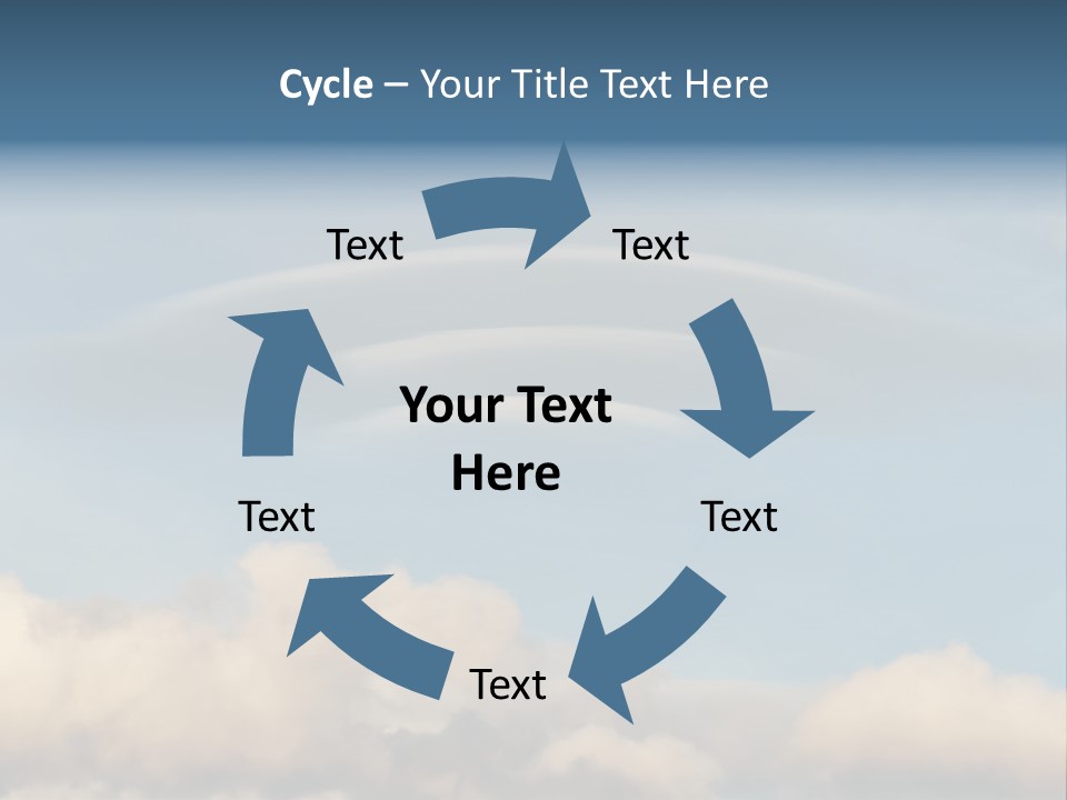 Landscape Lenticular Light PowerPoint Template