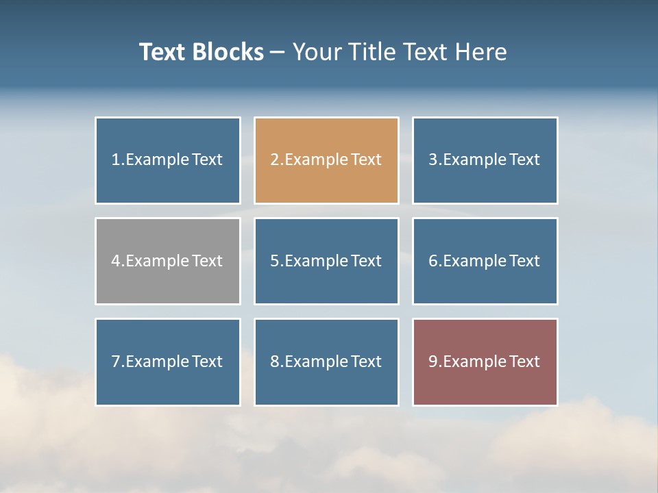 Landscape Lenticular Light PowerPoint Template