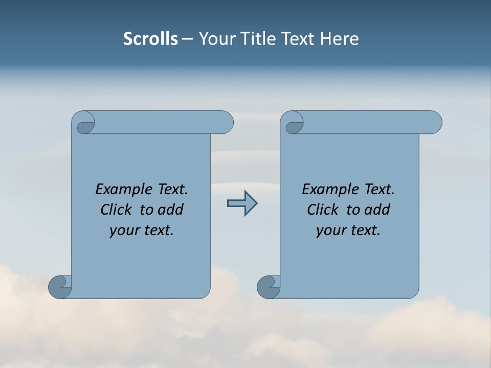 Landscape Lenticular Light PowerPoint Template