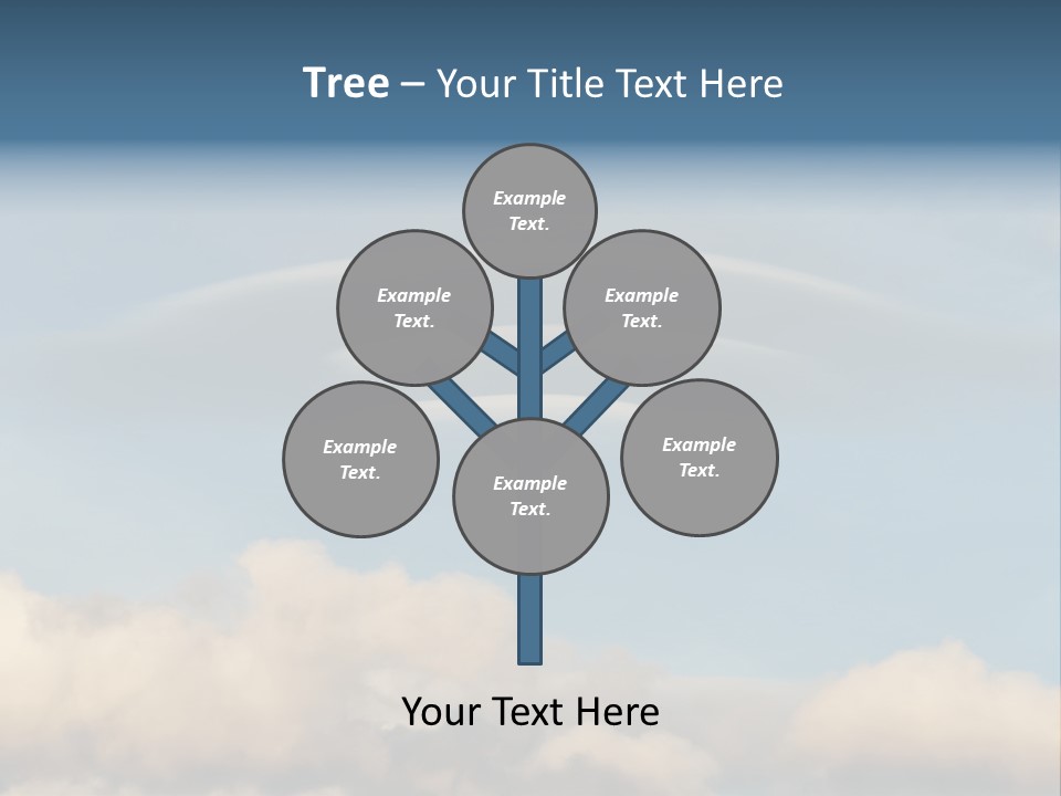 Landscape Lenticular Light PowerPoint Template