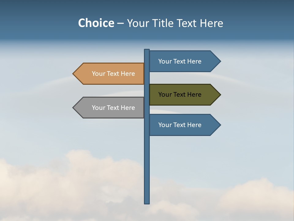 Landscape Lenticular Light PowerPoint Template