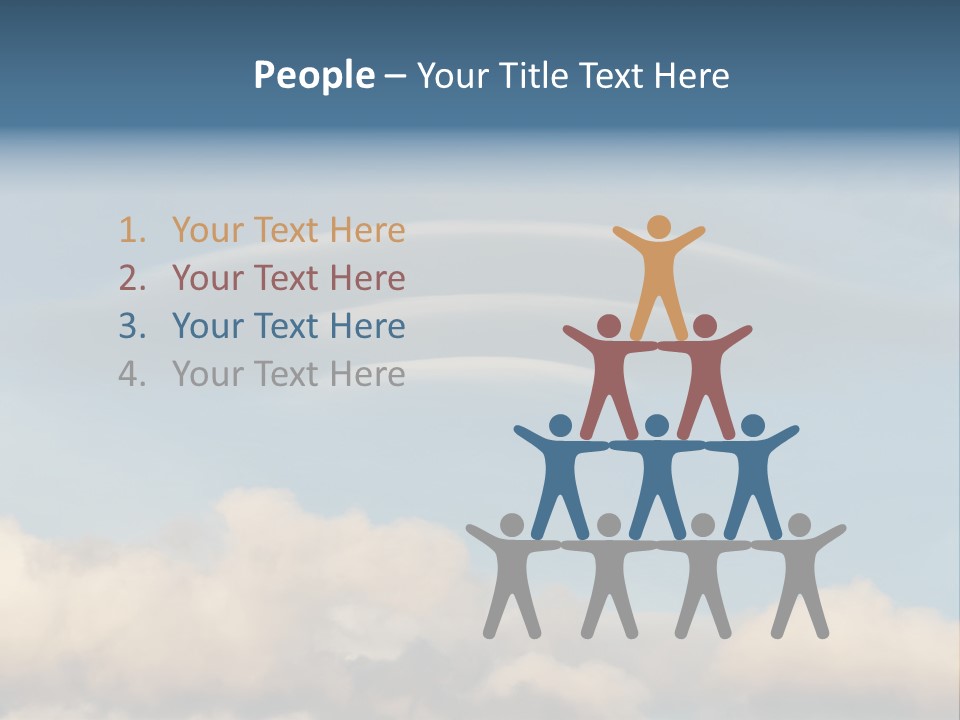 Landscape Lenticular Light PowerPoint Template