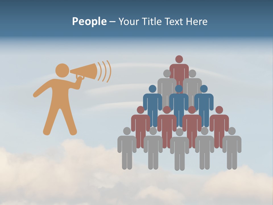 Landscape Lenticular Light PowerPoint Template