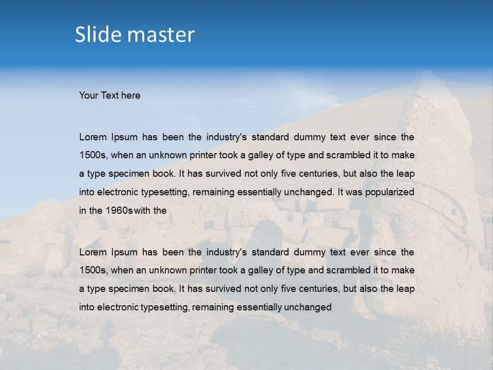 Historical Heritage Middle PowerPoint Template