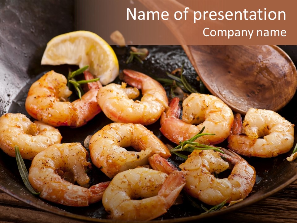 Snack Eat Shell PowerPoint Template