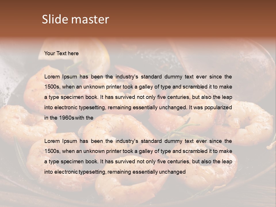 Snack Eat Shell PowerPoint Template