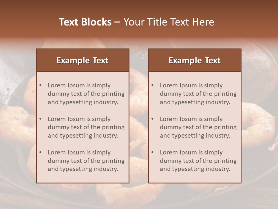 Snack Eat Shell PowerPoint Template