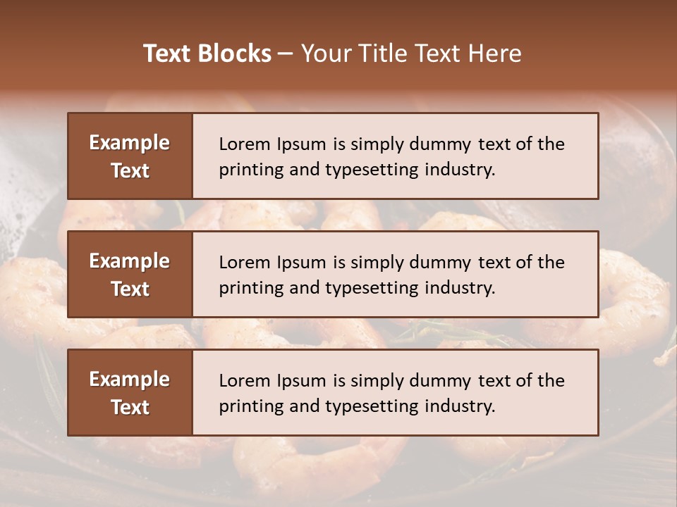 Snack Eat Shell PowerPoint Template