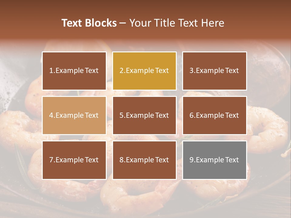 Snack Eat Shell PowerPoint Template