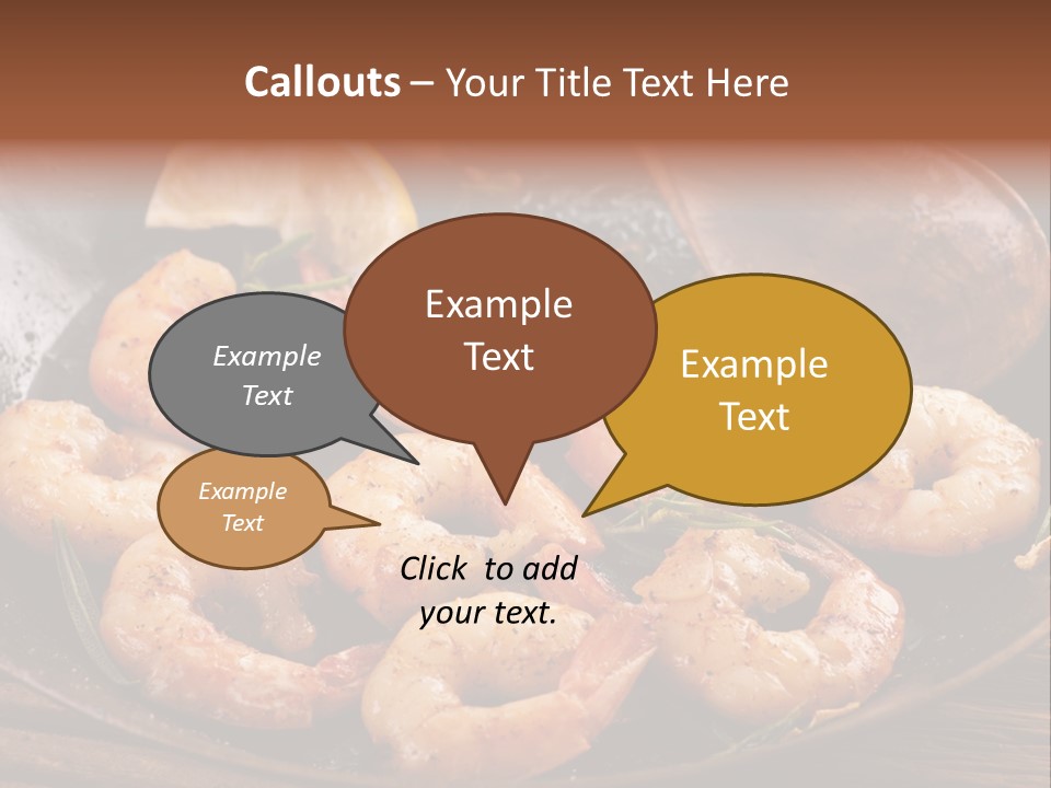 Snack Eat Shell PowerPoint Template