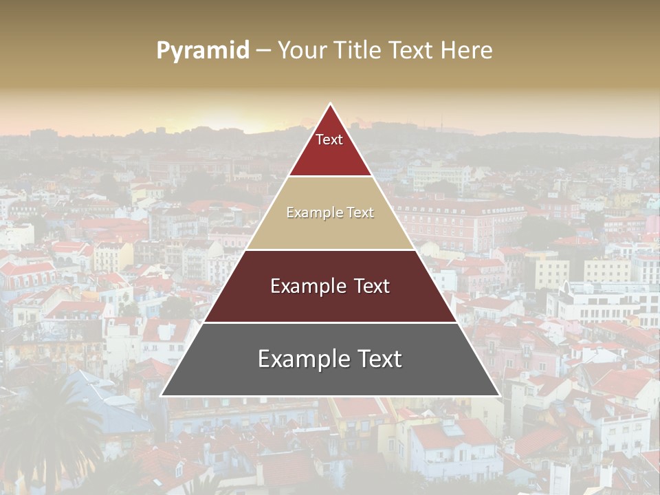 Evening View Architecture PowerPoint Template