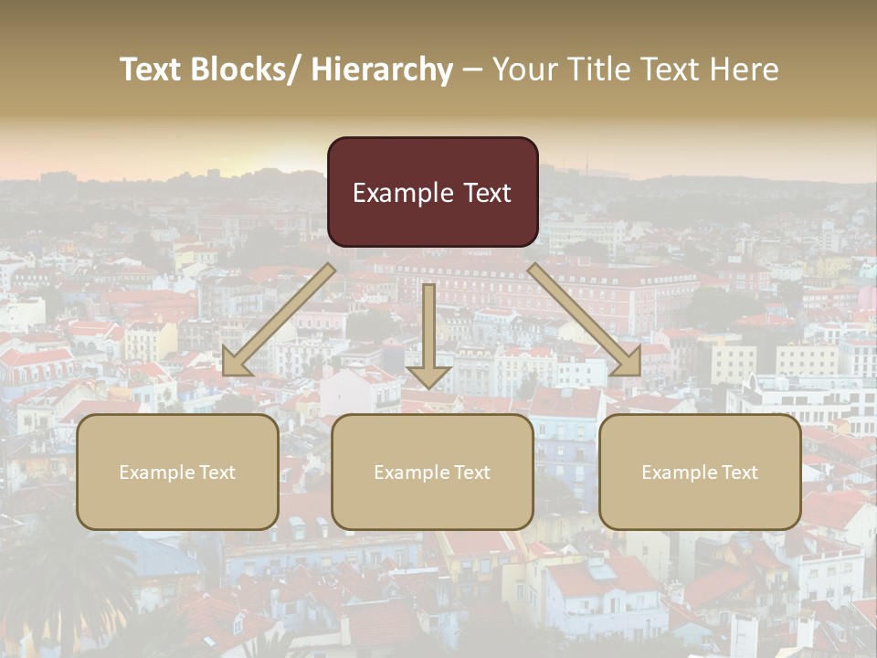 Evening View Architecture PowerPoint Template