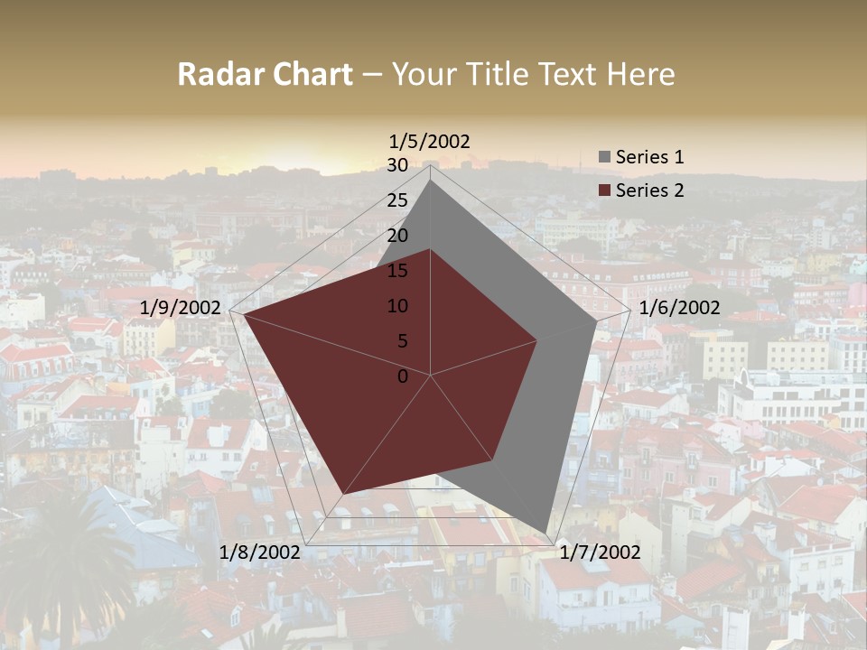 Evening View Architecture PowerPoint Template