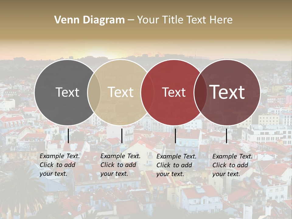 Evening View Architecture PowerPoint Template