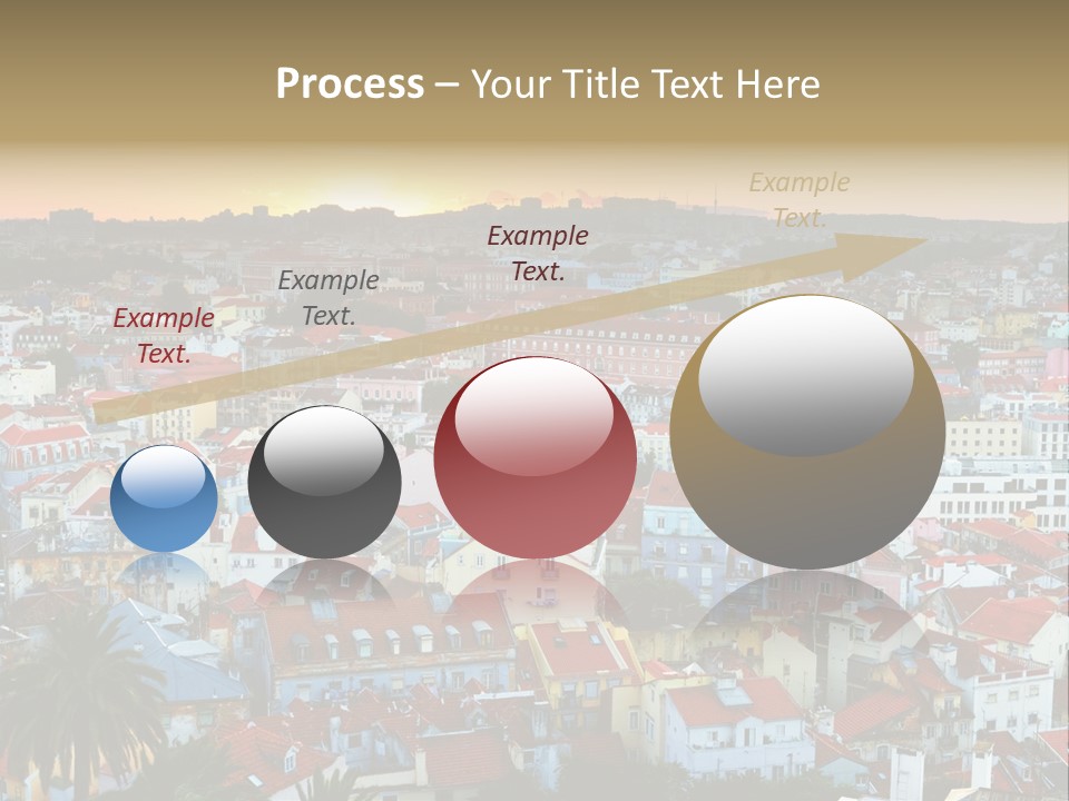 Evening View Architecture PowerPoint Template