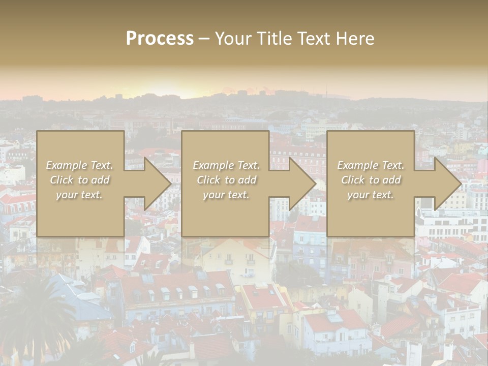 Evening View Architecture PowerPoint Template