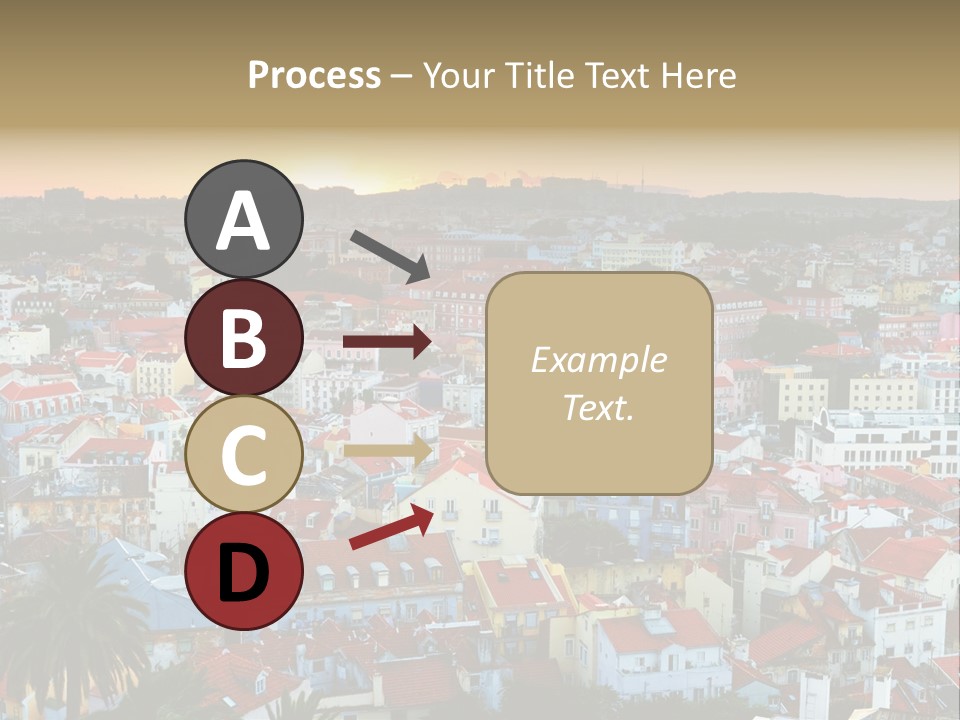 Evening View Architecture PowerPoint Template