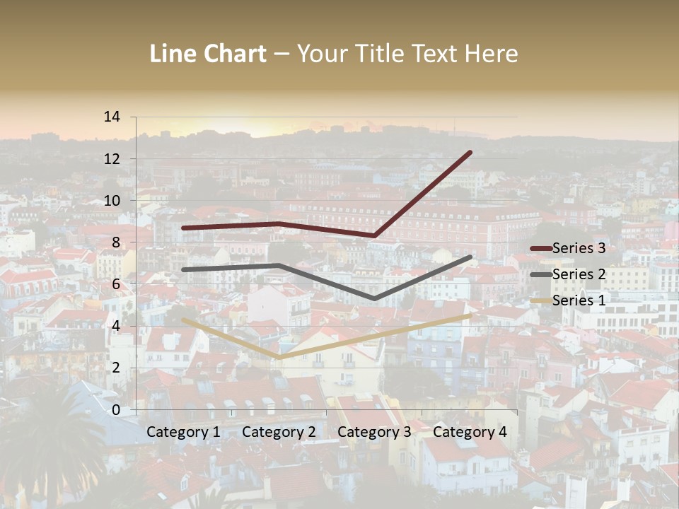 Evening View Architecture PowerPoint Template