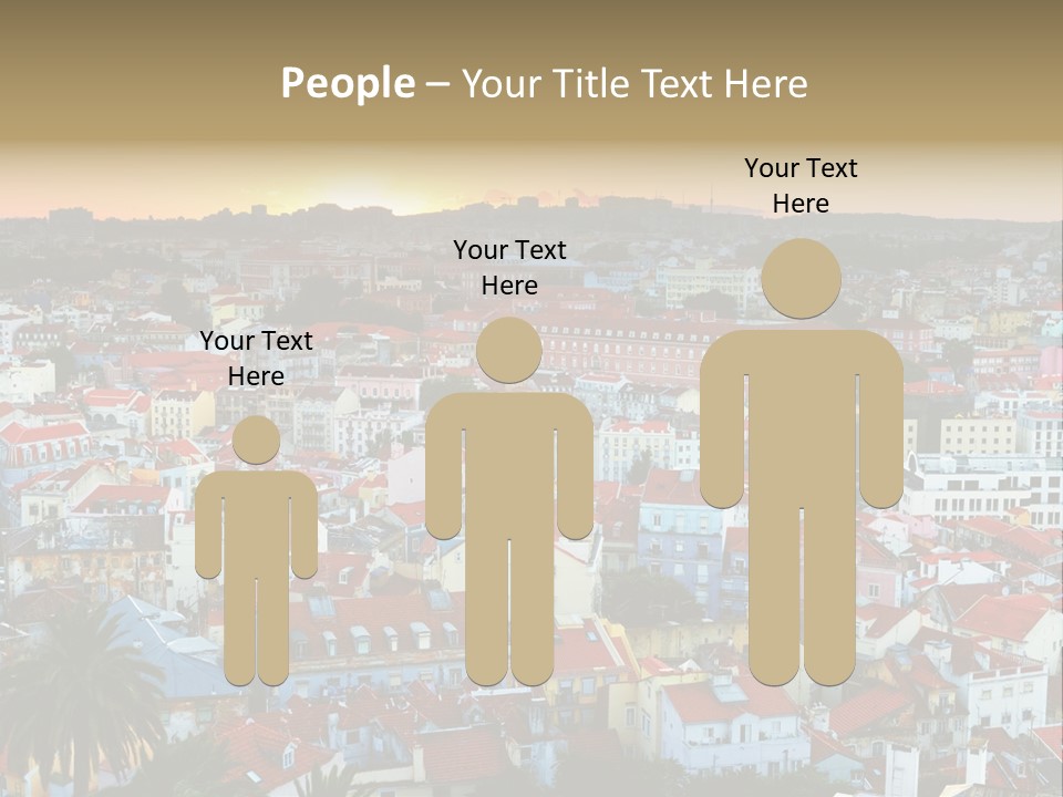 Evening View Architecture PowerPoint Template
