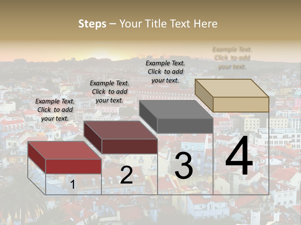 Evening View Architecture PowerPoint Template