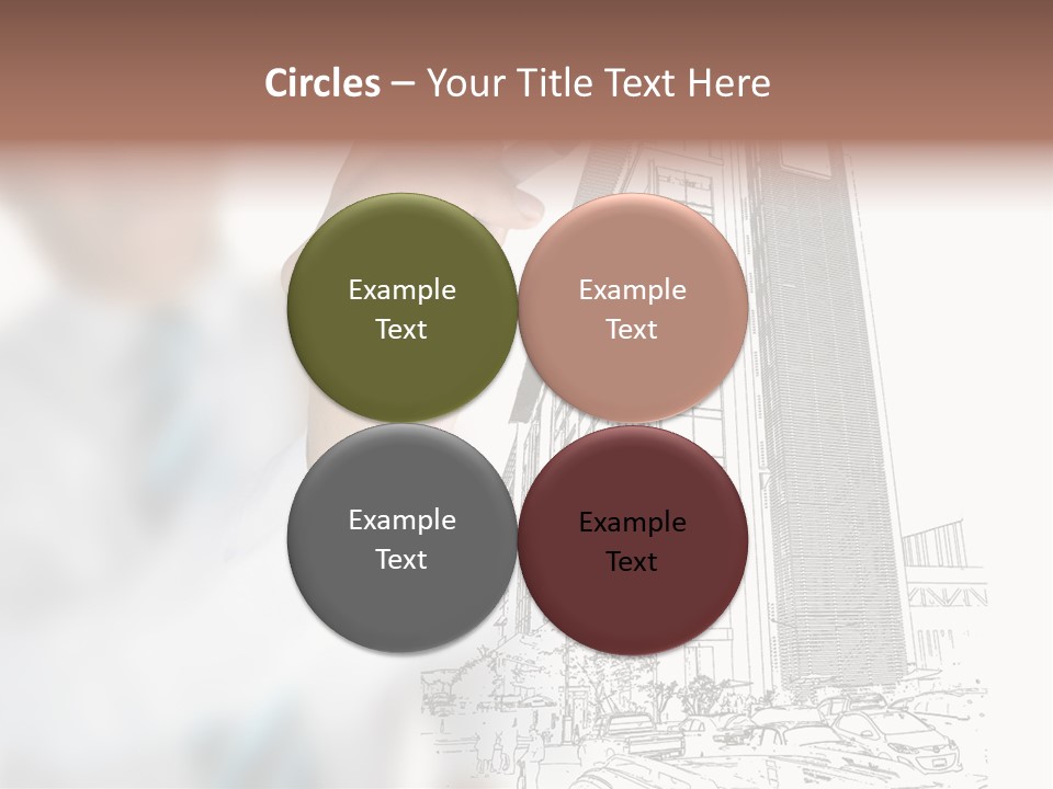 Creative Hand Education PowerPoint Template