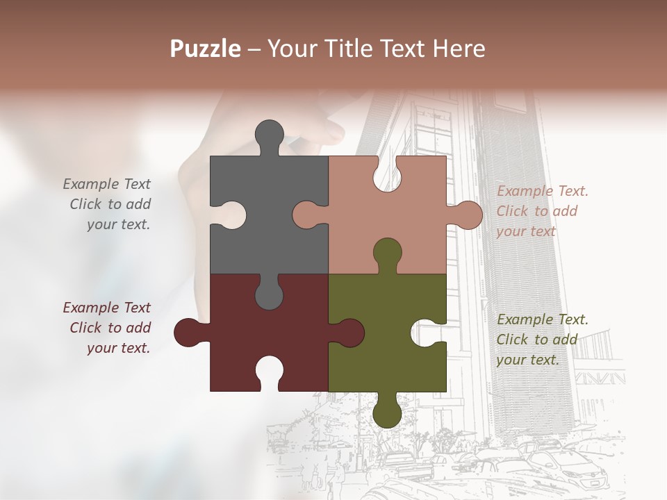 Creative Hand Education PowerPoint Template