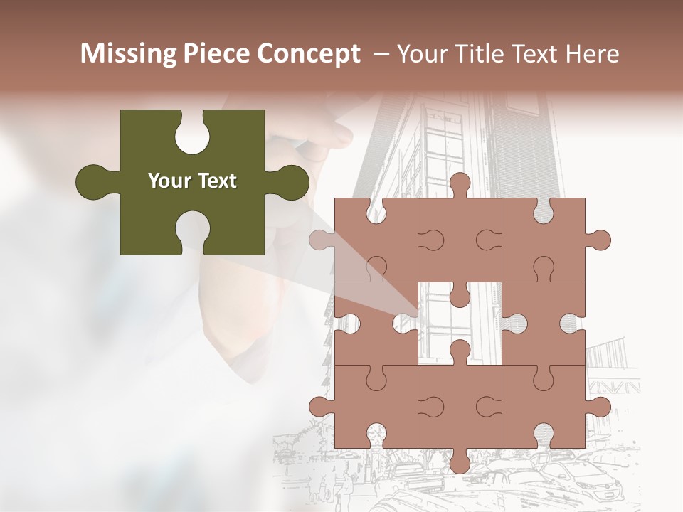 Creative Hand Education PowerPoint Template