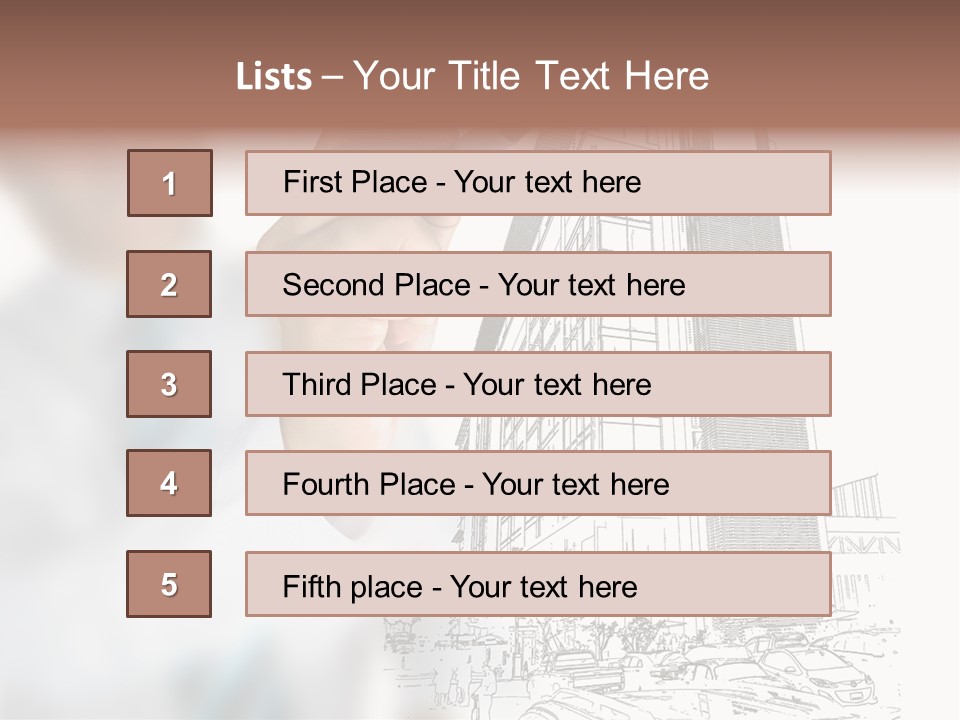 Creative Hand Education PowerPoint Template