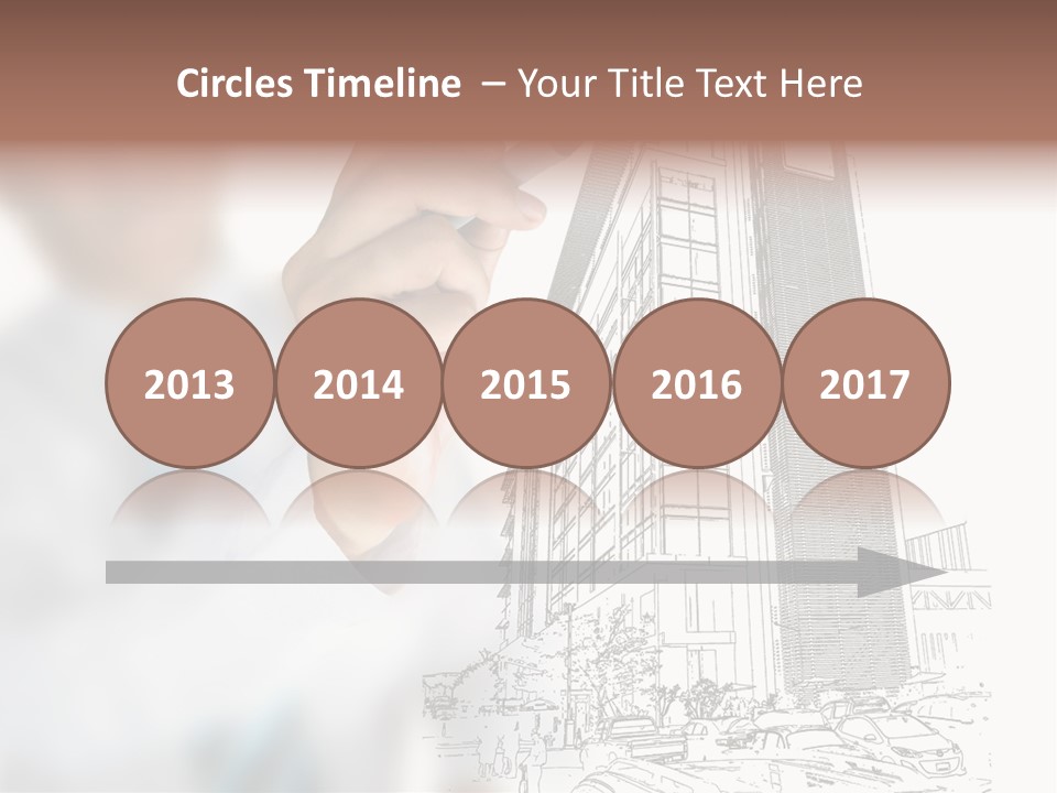 Creative Hand Education PowerPoint Template