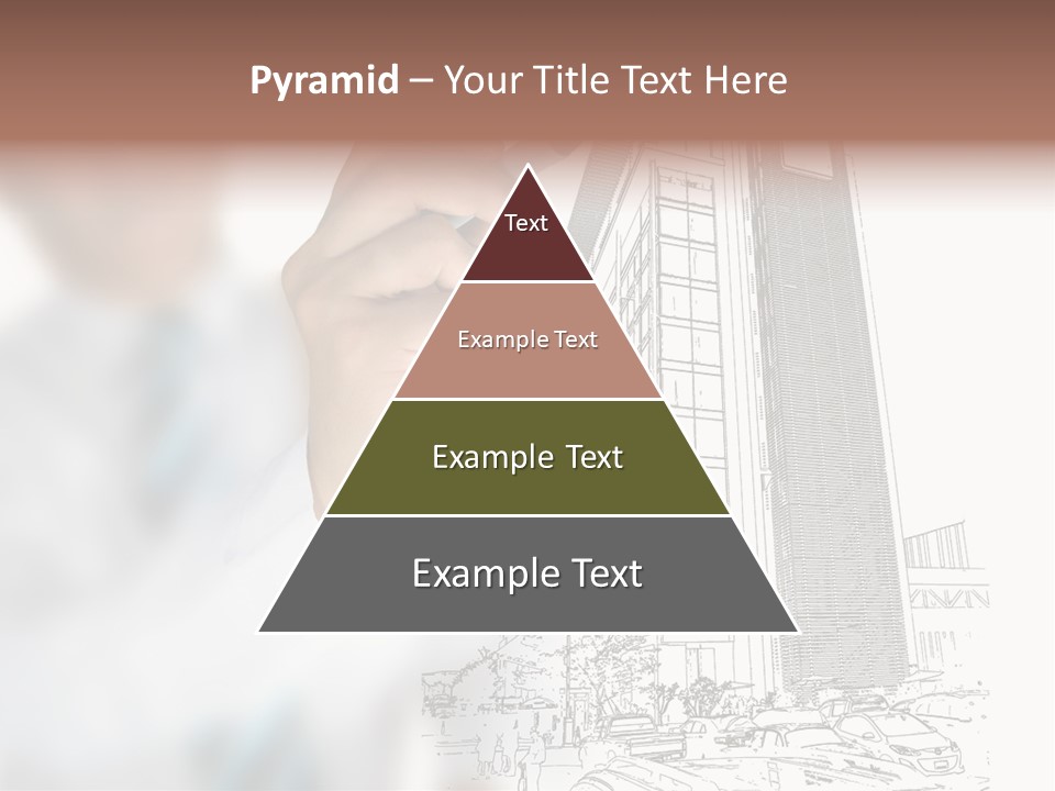 Creative Hand Education PowerPoint Template