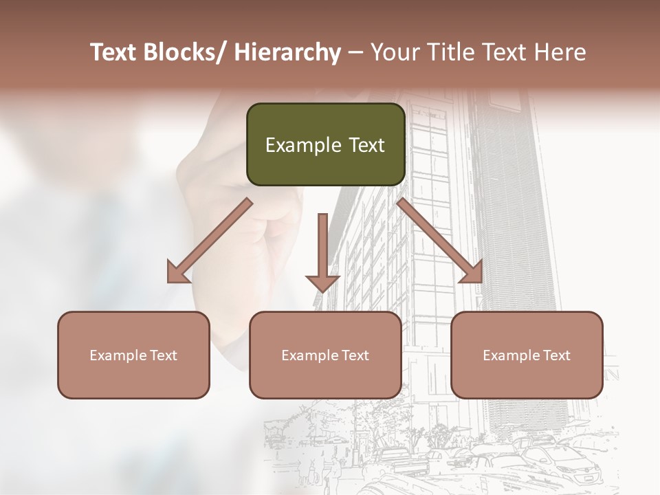 Creative Hand Education PowerPoint Template