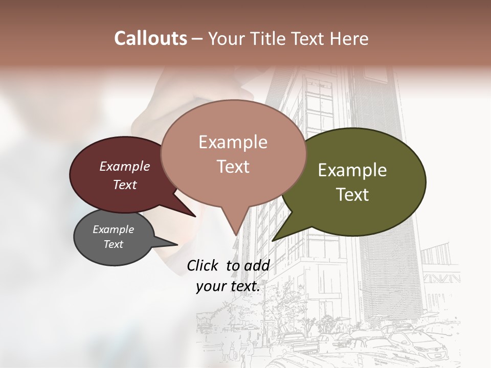 Creative Hand Education PowerPoint Template