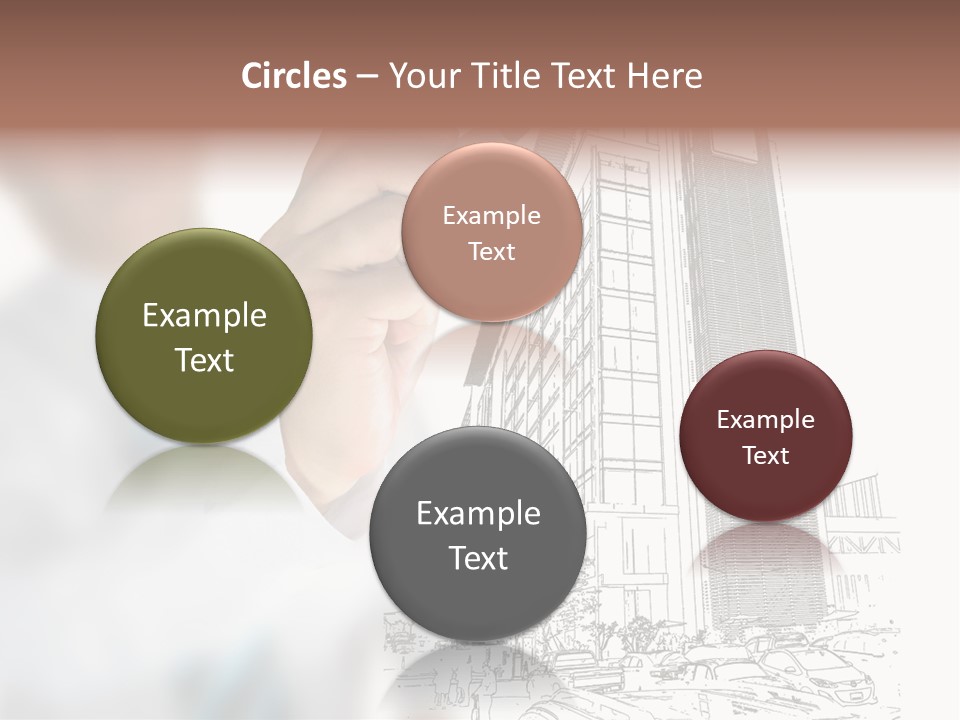 Creative Hand Education PowerPoint Template