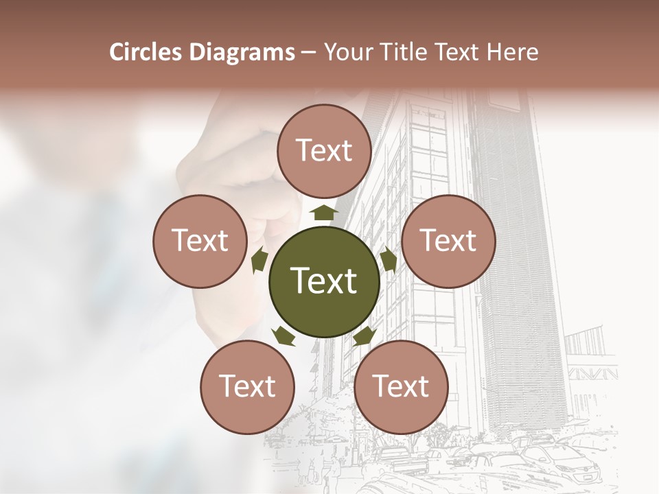 Creative Hand Education PowerPoint Template