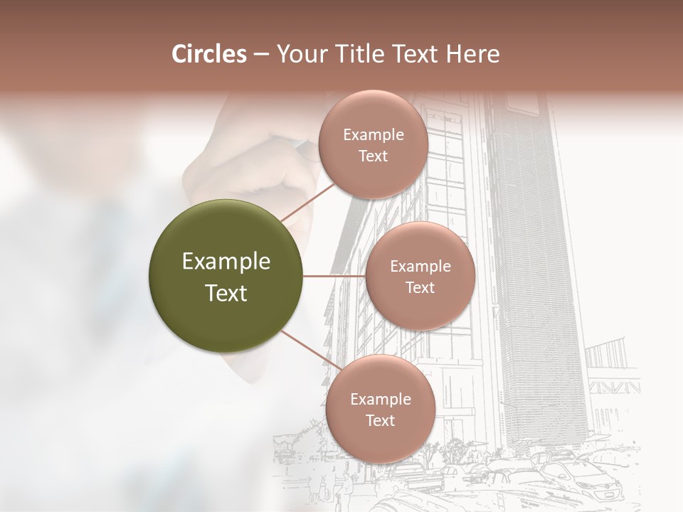 Creative Hand Education PowerPoint Template