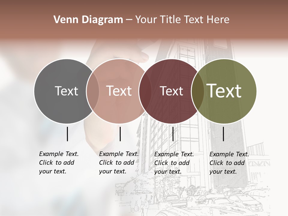 Creative Hand Education PowerPoint Template