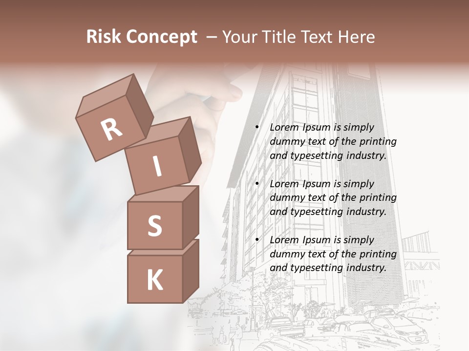 Creative Hand Education PowerPoint Template