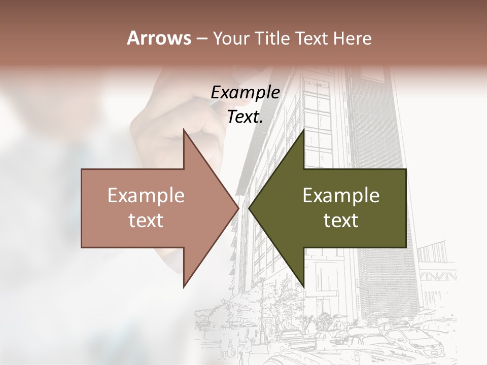 Creative Hand Education PowerPoint Template