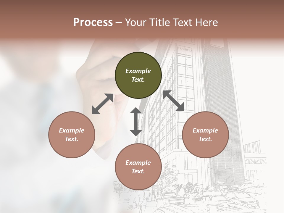 Creative Hand Education PowerPoint Template