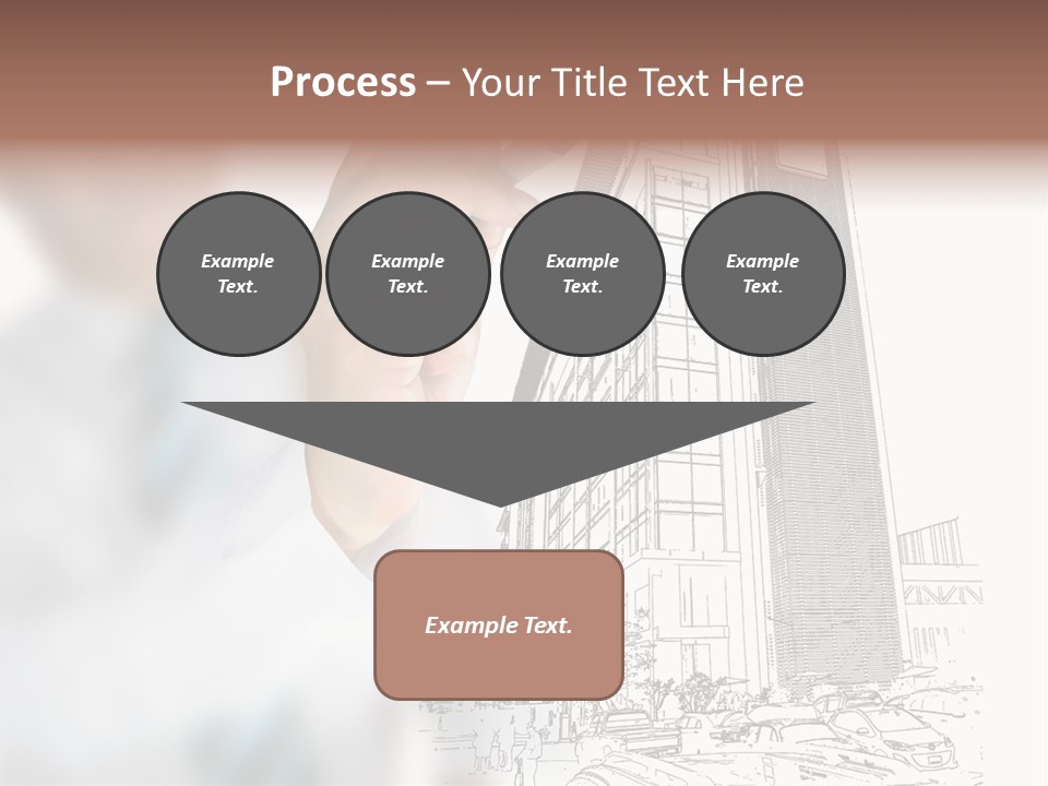 Creative Hand Education PowerPoint Template