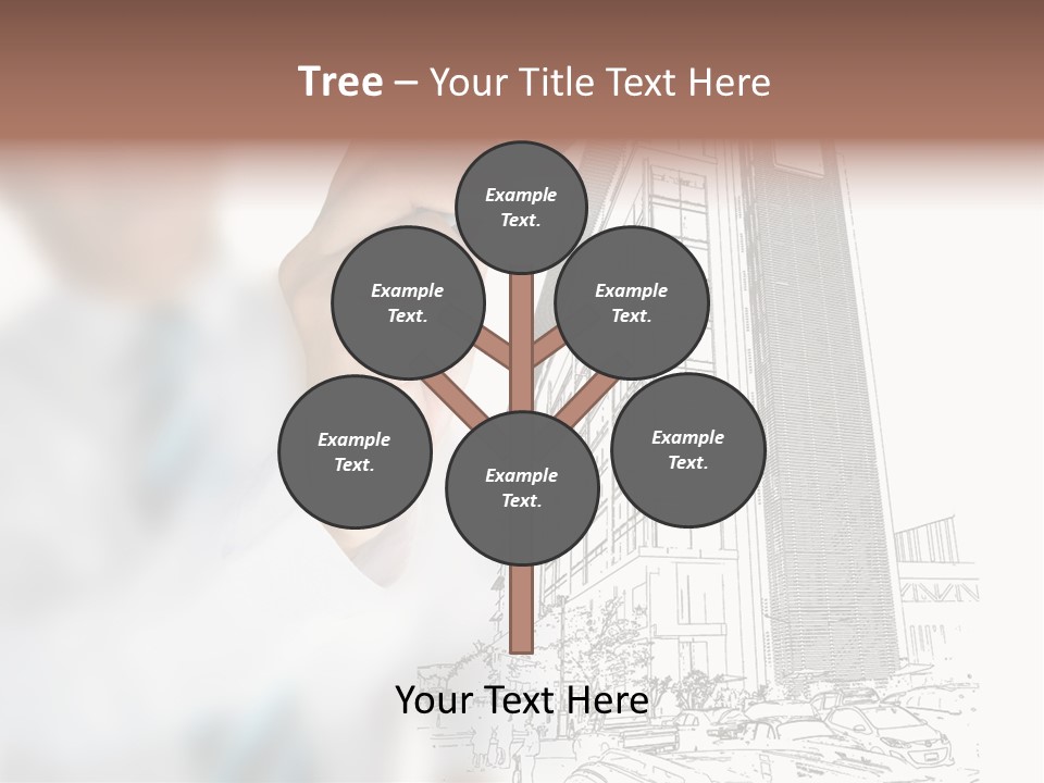 Creative Hand Education PowerPoint Template