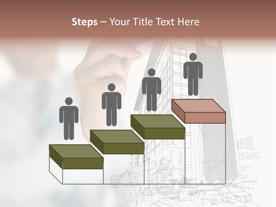 Creative Hand Education PowerPoint Template