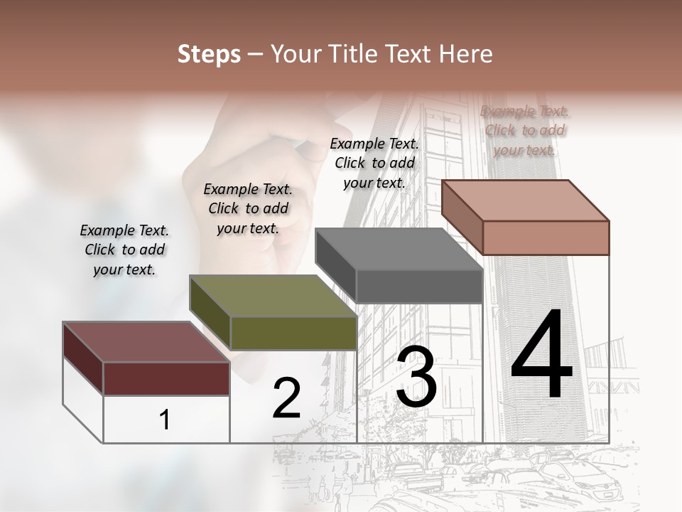 Creative Hand Education PowerPoint Template
