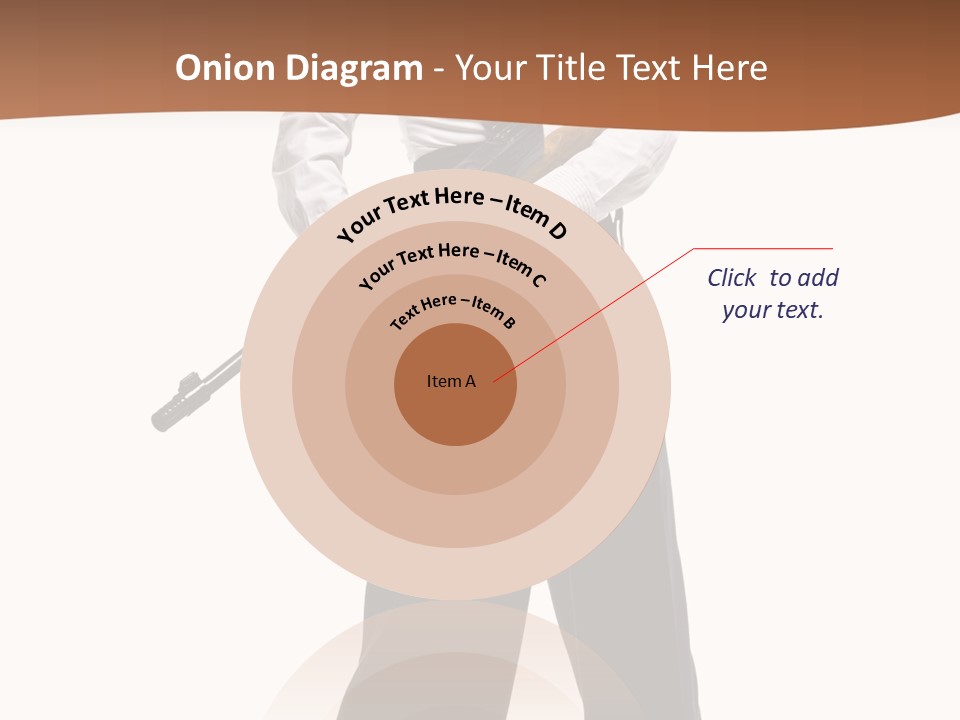 White Capone Pants PowerPoint Template