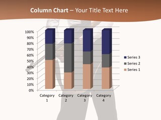 White Capone Pants PowerPoint Template