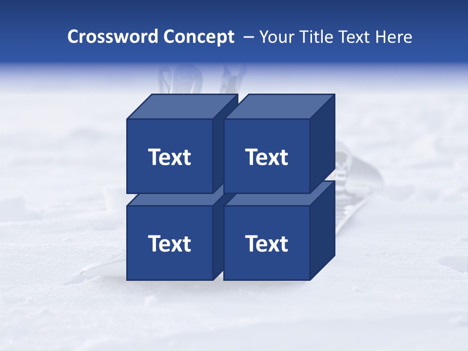 Equipment Sun Boot PowerPoint Template