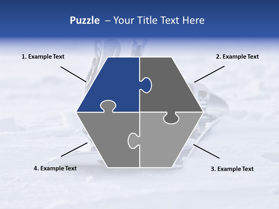 Equipment Sun Boot PowerPoint Template