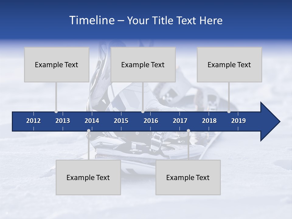 Equipment Sun Boot PowerPoint Template
